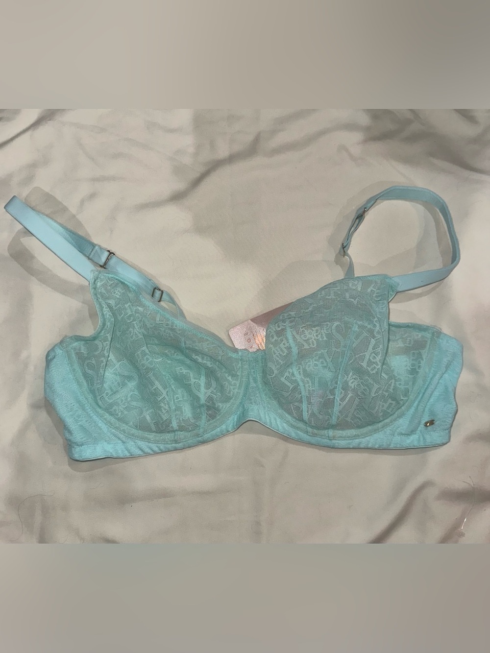 Savage X Fenty Mint Color Lace Underwire Bra